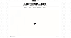 Desktop Screenshot of lafotografiadetuboda.com